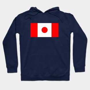 Canada - Japan Flag Mashup Hoodie